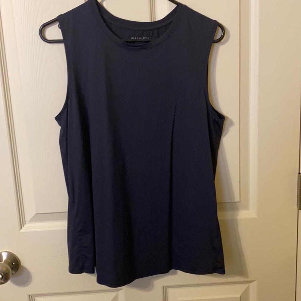 Athleta Split back workout tank, size medium